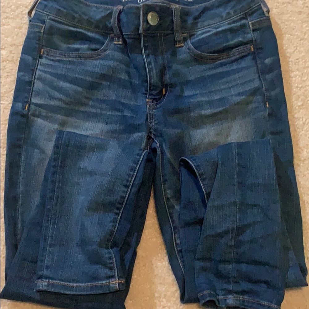 Dark wash jeans